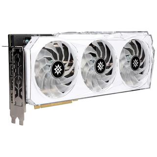  影驰 GALAX GeForce RTX 3070 8G 金属大师 显卡 8GB 银色