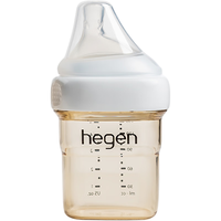 HEGEN奶瓶新生婴儿宽口多功能奶瓶PPSU婴儿仿母乳易断奶耐摔150ml
