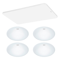 Panasonic 吸顶灯客厅灯全光谱三段调色超薄护眼四室一厅套装灯