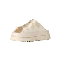 UGG GoldenGlow Slide 男女款魔术贴拖鞋 1167430-JSM 茉莉白 39