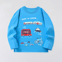 温小影 新款男童长袖棉T恤童装休闲欧美风中小童长袖T恤