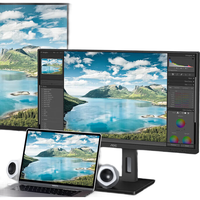 AOC显示器 Q24P10C/Q24P3 23.8英寸 2K高清 100Hz IPS广色域 升降旋转微边框 节能办公电脑显示屏 Q24P3【人体工学支架】