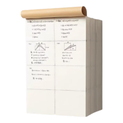 PLUS会员：慢作 分区护眼草稿本 800页/10本