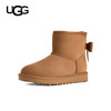 UGG 秋季新款女士时尚舒适保暖纯色蝴蝶结休闲短靴雪地靴 1174494