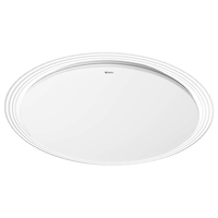 BULL 公牛 吸顶灯 LED圆形卧室灯玄关简约白色8W色温5700K