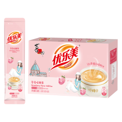 优乐美 低糖奶茶 多口味盒装条装速溶秋冬暖饮冲泡饮料  结婚伴手礼物 原味1盒+麦香味1盒