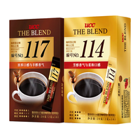 UCC/悠诗诗 便携 咖啡粉 117+114便利装40g(10条装*2) 盒装 40g