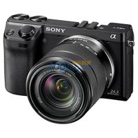 SONY 索尼 NEX-7K APS-C画幅 微单相机 黑色 E 18-55mm F3.5 OSS 变焦镜头 单头套机