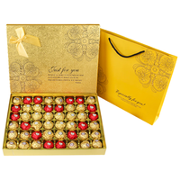 费列罗 FerreroRocher费列罗果仁夹心巧克力生日520情人节表白礼物送男女友老婆闺蜜48粒心意礼盒