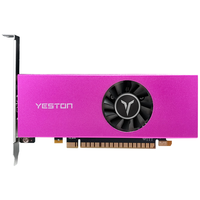 盈通（yeston）GTX 1050Ti 4G D5 LP 无需外接供电 配送半高挡片 颜值萝莉显卡