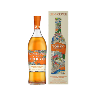 格兰杰（Glenmorangie）洋酒 东京 单一麦芽 苏格兰 威士忌 版 礼盒装700ml
