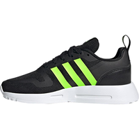  adidas/阿迪达斯 网面透气 男中小童运动鞋  黑-绿 30