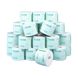 京东京造 羽柔有芯卷纸五层加厚200g*27卷 卫生纸巾卷筒纸手厕纸 整箱