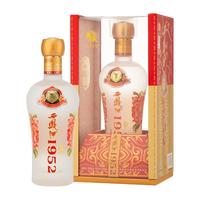 西凤酒 1952标准版45度纯粮绵柔凤香型白酒水中秋节送礼物盒装500ml*1