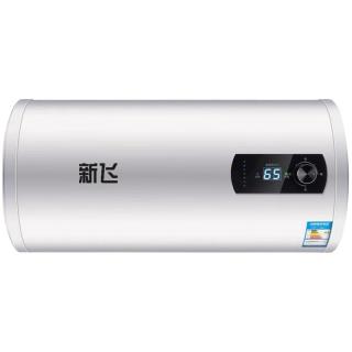 新飞热水器电热水器家用圆桶储水式速热一级能效40升50升60升出租房小户型卫生间洗澡 40L 2200W 标配数显+双防电墙+自行安装