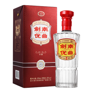 剑南春 剑南优曲 42%vol 浓香型白酒 500ml 单瓶装