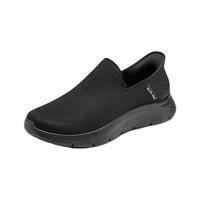 斯凯奇（Skechers）闪穿鞋Slip ins懒人一脚蹬缓震透气闪穿鞋运动健步鞋216491 全黑色/BBK 41
