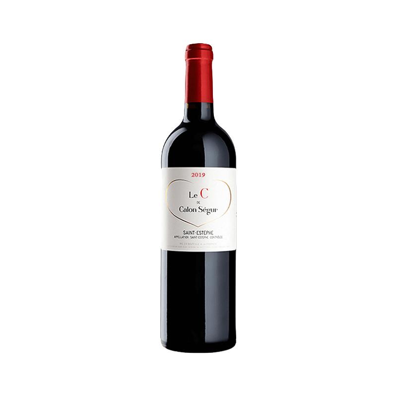 CHATEAU CALON-SEGUR 凯隆世家庄园 Le C de Calon Segur  赛尔干红葡萄酒 2019年 750ml 单瓶
