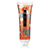 狮王和风和菓白桃绵密泡牙膏140g清新口气美白牙齿