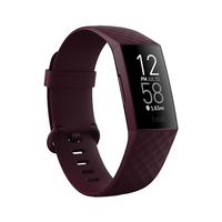 fitbit Charge 4 智能手环 深红色 硅胶表带（心率、GPS）