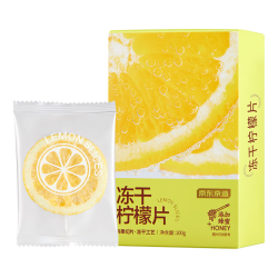 京东京造 蜂蜜冻干柠檬片 100g