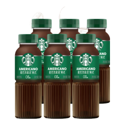 星巴克 星选即饮咖啡 美式 270ml*6瓶