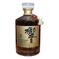 三得利（Suntory）日本原装进口单一麦芽调和威士忌 三得利老酒 稀缺洋酒珍藏高端酒 响暗金带金花