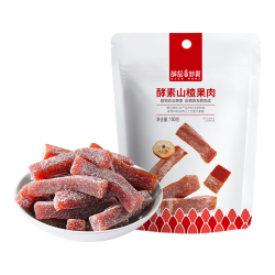 薛记炒货 酵素山楂100g*4袋