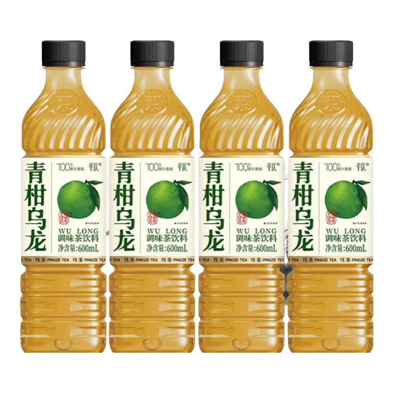 平仄 0糖0卡0脂肪  青柑乌龙 600mL 4瓶