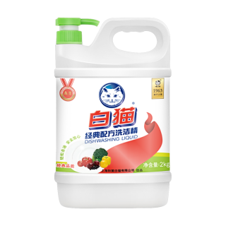 白猫 A类食品可用 洗洁精  2kg