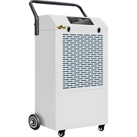 MSSHIMEI 湿美 工业除湿机 适用:80~100㎡车间仓库地下室除潮抽湿器直排款MS-860D