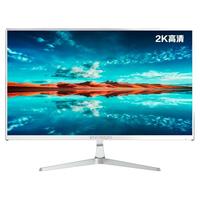 ENVISION 易美逊 27英寸 IPS广视角 2K高清 PS4 珍珠白 纤薄机身 金属底座 电脑显示器 G272Q  冠捷品质