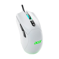  acer/宏碁 RGB发光 电竞游戏鼠标  Acer 210机甲白