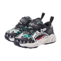 CRTARTU 卡特兔 儿童运动鞋加绒加厚男女宝宝二棉鞋冬季防滑童鞋鲨鱼运动鞋