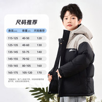WARRIOR 回力 童装儿童棉服男童棉袄2024冬季女童加绒加厚保暖加棉外套