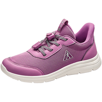 足力健老人鞋秋季中老年缓震舒适休闲鞋爸爸鞋轻便散步鞋 樱花粉-女款 39