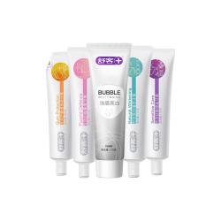 舒客 益生菌 牙膏套装  泡感亮白+专效 7件