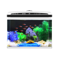 长锐恒温鱼缸智能水族箱自循环生态全自动 CRV580标配【58cm长】