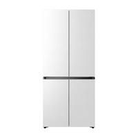 TCL R461P12-UQ 461L十字双开门冰箱 白色