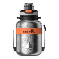 希乐保温杯纯钛杯男女养生抑菌直饮杯子档商务颜值便携水杯 黑色 750ml