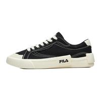 FILA 斐乐 男鞋帆布鞋2021夏季新款FUSION潮牌男子潮流板鞋街拍运动鞋男休闲慢跑鞋 黑-BK-T12M125107A 42