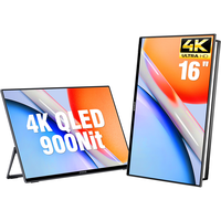 CFORCE便携显示器 4K QLED量子点副屏 电脑笔记本外接屏PS5手机扩展屏 NS便携屏 16寸 4K QLED高亮【116Q】非触