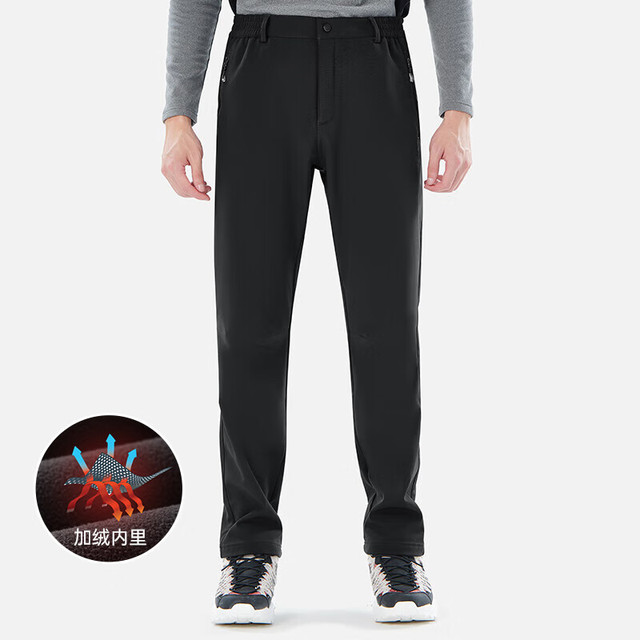 探拓 加绒保暖防风软壳冲锋裤 PW7609 （多款可选）