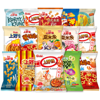 Oishi 上好佳 薯片鲜虾片 多口味混合 20包