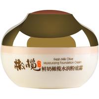 郁美净 鲜奶橄榄水润粉底霜50g粉底液遮瑕膏保湿滋润补水隔离