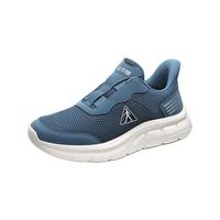 足力健老人鞋闰月鞋透气网孔夏凉鞋轻便柔软舒适长辈男女士休闲鞋 男款珊瑚蓝（2421502J） 42