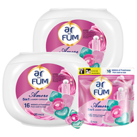arfun 纺优美 5合1抑菌除螨洗衣凝珠30粒*2+6粒 抑菌除螨持久留香112天