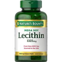  NATURE'S BOUNTY/自然之宝 护血管活力 大豆卵磷脂软胶囊  1325mg*100粒