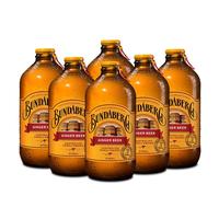 BUNDABERG 宾得宝 汽水 姜汁味 375ml*6瓶