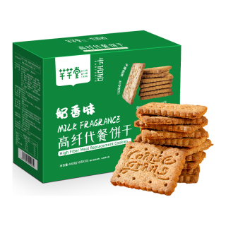 芊芊堂 粗纤维饼干 海苔味 16g*30袋